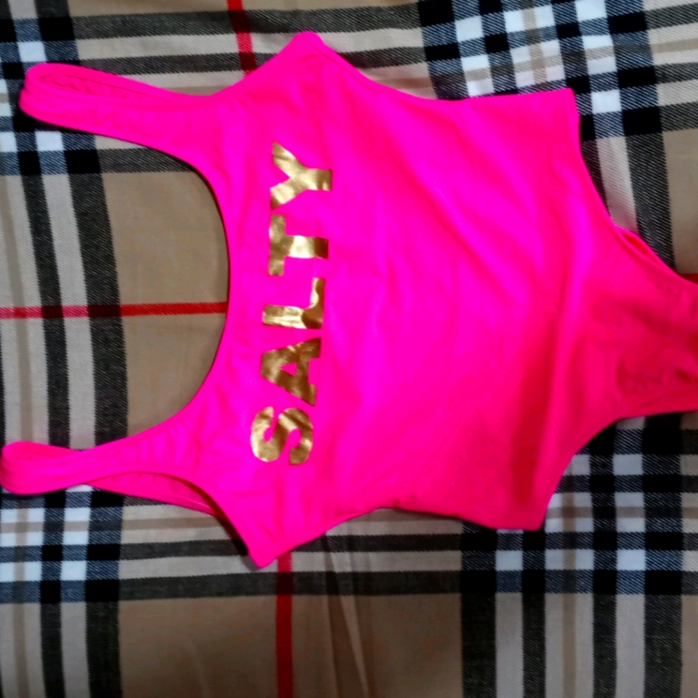 Vibrant Pink Bodysuit from Forever21